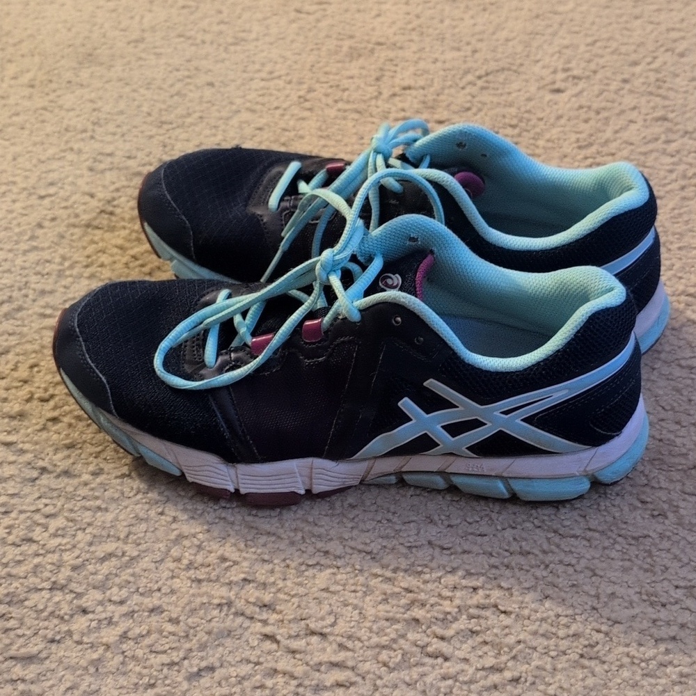 ASICS Gel Craze S383N dark navy shoes Size 9.5 - Picture 3 of 9